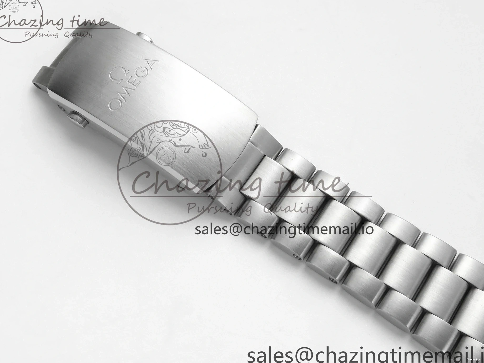 0425 Neat Seamaster Planet Ocean 600M 43.5mm SS SCF 1:1 Best Edition Blue Dial on SS Bracelet A8900 Super Clone 7684